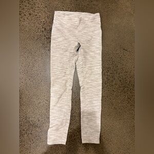 Outdoor Voices Light Gray Textured Leggings